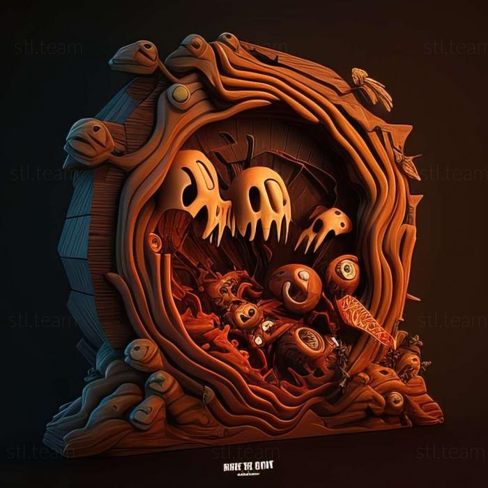 3D model Worms Revolution Extreme game (STL)
